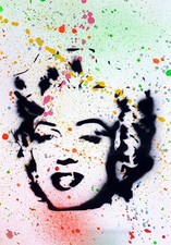 SPACO signed MARILYN WARHOL