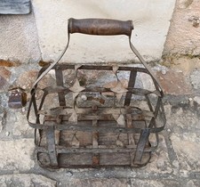 Ancien porte bouteille casier - porte,
