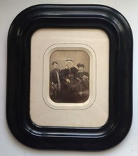 Photo PAPIER ALBUMINE dans un  Cadre Bois  Photographie circa 1850