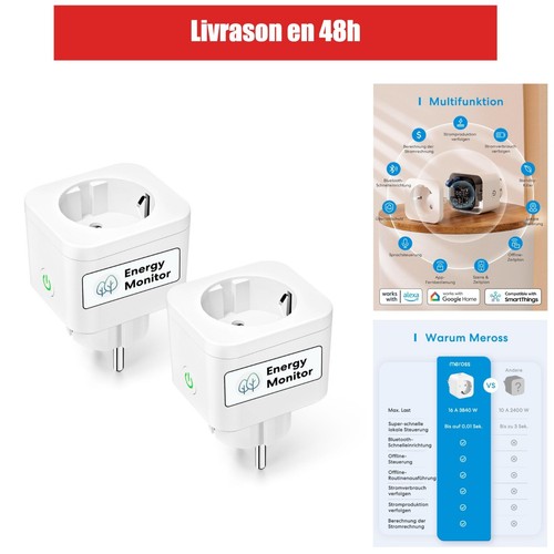 Meross prise connectée wifi - meross,