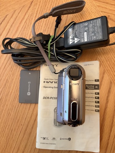Sony handycam dcr - dcr-pc55, minidv