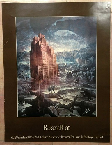 Roland cat 1974 affiche - 1974,