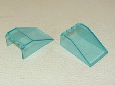 LEGO : 2x Pare-brise 6 x 4 x 2