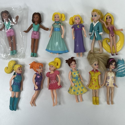 Polly pocket doll lot - polly,