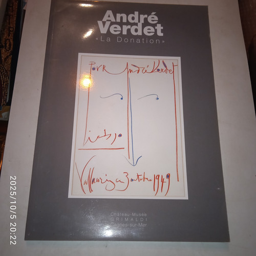 André verdet donation - verdet.,