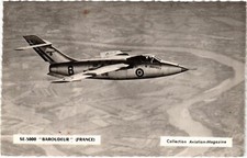 PC AVIATION AIRCARFT SE-5000 BAROUDEUR FRANCE REAL PHOTO (A41942)