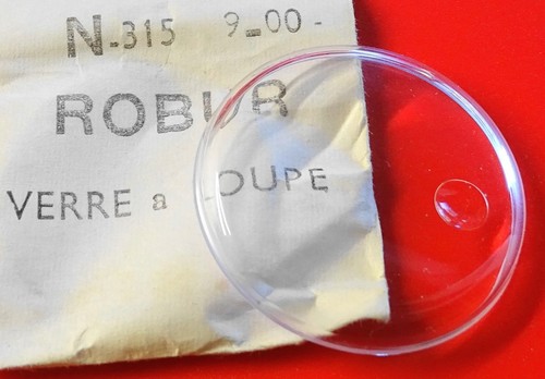 Verre pour montre loupe - verre,