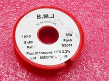 bobine fil soudure BMJ de 50gr