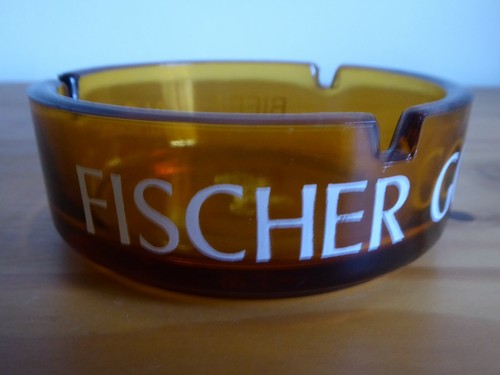 Cendrier fisher gold - gold, biere