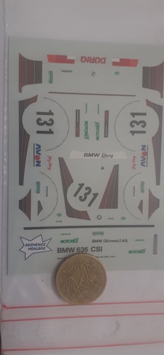 Décalcomanie bmw 635 - bmw, csi