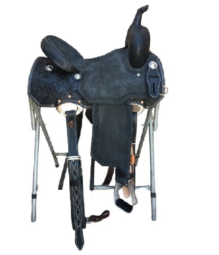 Selle western barrel cuir - western,