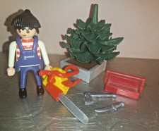 Playmobil bucheron sapin