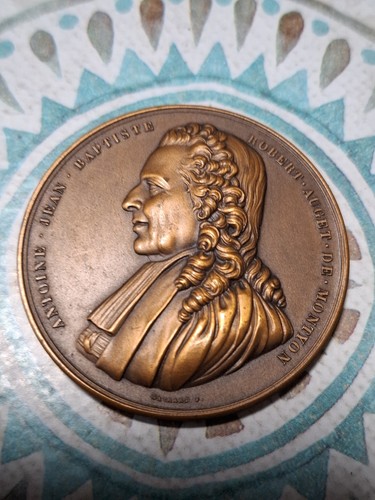 Medaille bronze prix vertu - de,