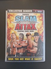 Classeur de 159/172 cartes WWE Catch - TOPPS Slam Attax 2008