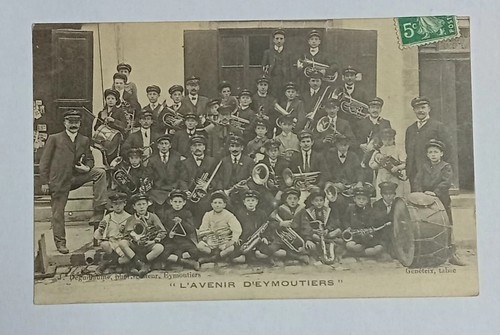 Carte postale eymoutiers - carte,