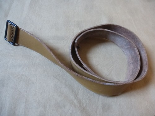 Bretelle cuir mas armée - cuir, 36