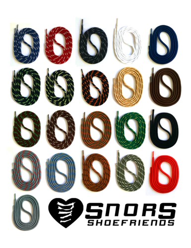 Snors lacets ronds 200cm - lacets, 75-200cm