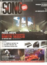 SONO MAGAZINE N°323 PASCAL OBISPO & D. VASSILIU / CAISSON DE BASSES / REGIE DJ