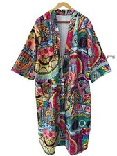 Veste Mi-Longue En Coton Pur