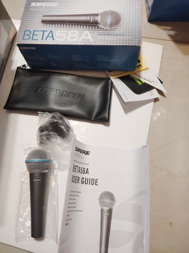 Shure beta 58a supercardioid - shure,