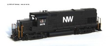 Atlas H0 10000310 - ALCO C420 Norfolk & Western #2578, AGA NEUF & OVP
