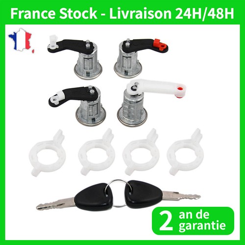 Kit serrures barillets porte - kit, 4