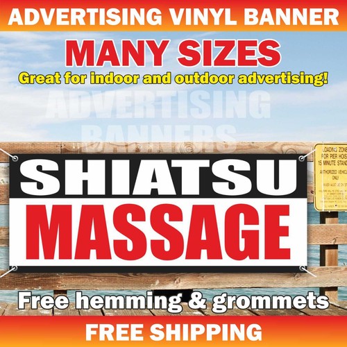 Massage shiatsu advertising - massage,
