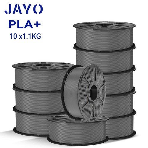 Jayo 10kg gris pla filament - gris,