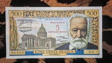 Billet 5 NF/ 500 Francs Victor