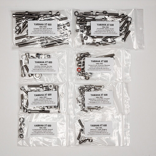 Yamaha 600 1984 1989 - 600, 1984-1989