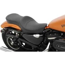DRAG SPECIALTIES - SELLE BI-PLACE LOW-PROFILE STITCH - HARLEY-DAVIDSON SPORTSTER