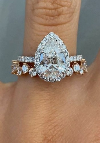 Bague fiançailles en - de,