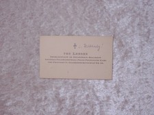 Carte de Visite Lieutenant Leesen Infanterieregiment Prinz F. Karl V.la Prusse