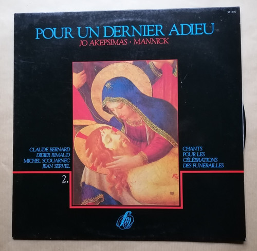 Pour dernier adieu chants - un,