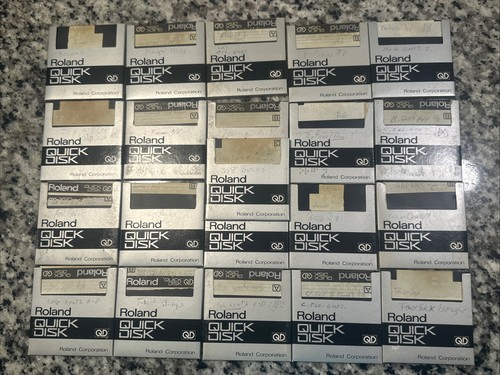 Roland quick disk - lot, of