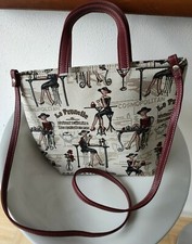 Jolie petit Sac A Main Avec Lanses Tapisserie En Très Bon État