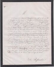 1870 Faire-part décès Charles-Marie-Louis de BEAUFFORT - Paris.
