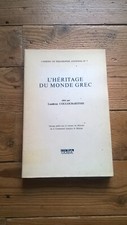 L'héritage du monde grec. L
