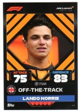 TOPPS TURBO ATTAX TCG F1 2022 #41 Lando NORRIS McLaren