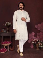 Indien Pure Coton Kurta Pyjama