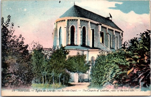Nevers carte postale - 58,