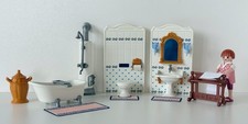 ++ + PLAYMOBIL vintage Salle de Bain 5318-2004 COMPLET TBE - Série rose +++