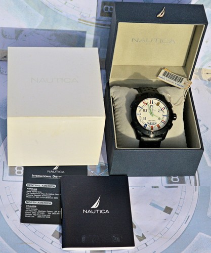 Montre nautica nst - nautica, flag