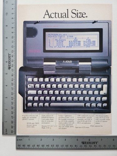 Atari portfolio pda personal - atari,