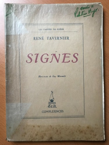 Signes rené tavernier - rené,