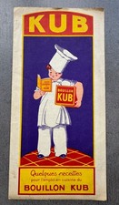 Rare ancien livret de recettes