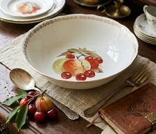 Saladier vintage porcelaine - en,