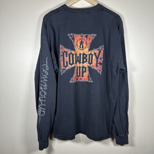 Vintage cowboy long sleeve - vintage, up