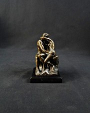 Bronze Le Baiser d'Auguste Rodin reproduction miniaturisée pour collection