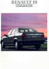 Catalogue brochure Renault 19